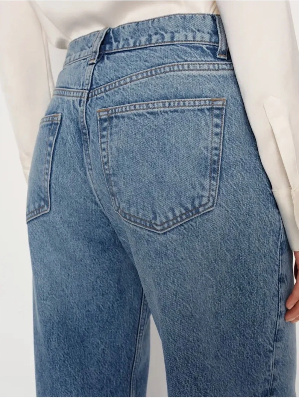 Reformation Cary Low Rise Slouchy Wide Leg Jean Colorado - Picture 10 of 10